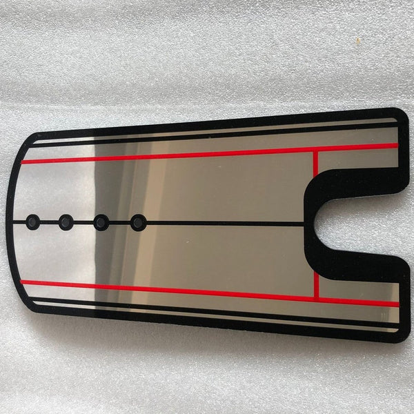 Golf Putting Practice Mirror Alignment Training Aid Putter Eye Line