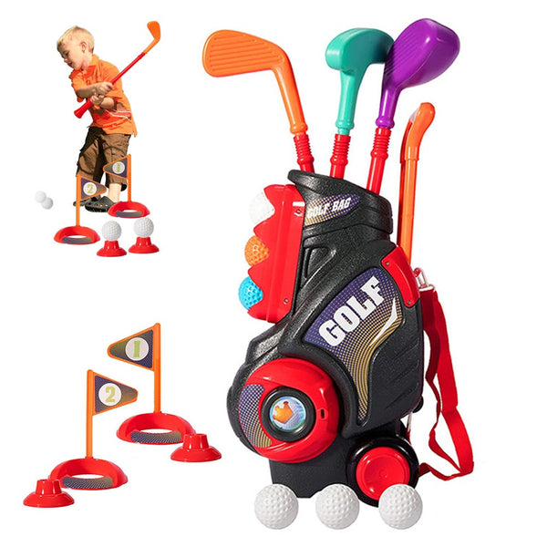 Golf Set Indoor And Outdoor Toys Club Sports For Boys Girls Activity Toys