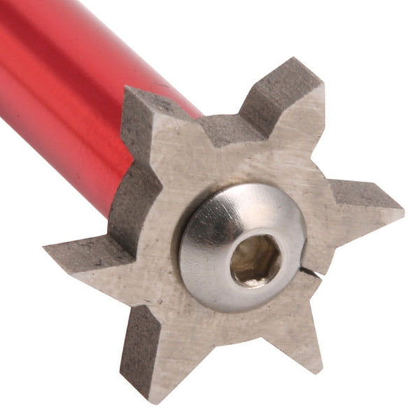 Golf Supplies 6 Blade Iron Wedge Club Face Groove Tool Sharpener Cleaner For V U Square Groove Sharpeners & Brushes