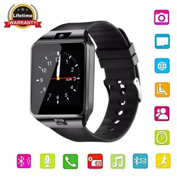 Smart Watch Dz09 Smartwatch Support Sim Tf Card Sports Wrist Band Silver Smart Watches