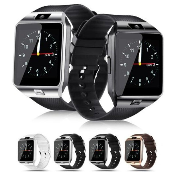 Smart Watch Dz09 Smartwatch Support Sim Tf Card Sports Wrist Band Silver Smart Watches