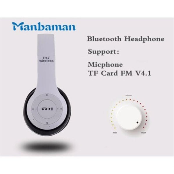 Gorgeous Bluetooth Headset Wirless Earphones White