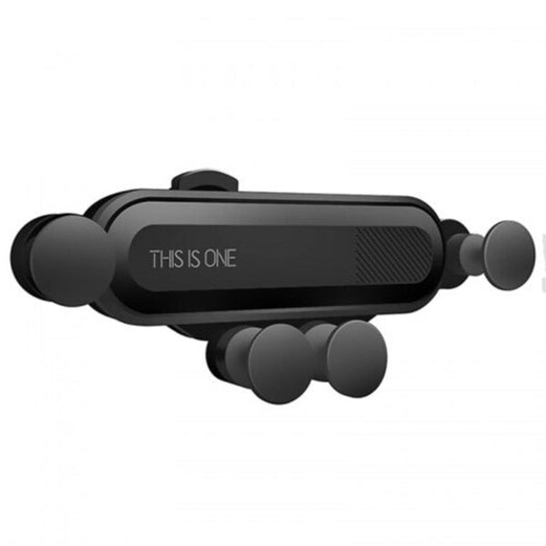 Gravity Car Phone Mount Air Vent Universal Holder Black Mounts & Holders