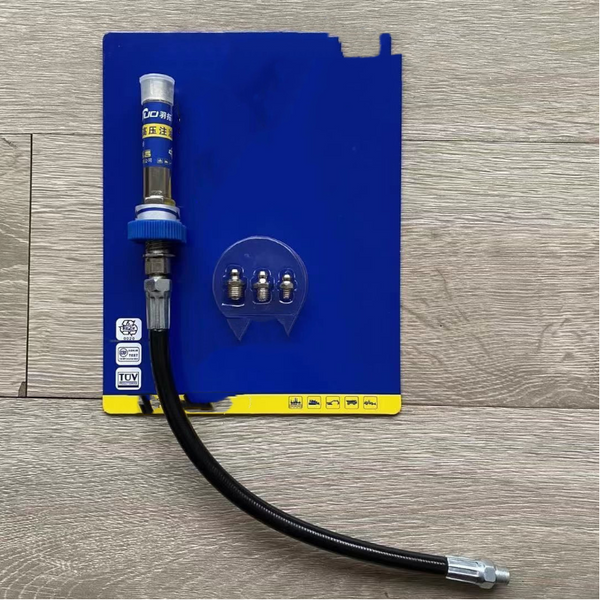 Grease Gun Hose Nozzle Adapter Connector Kit Grease Guns