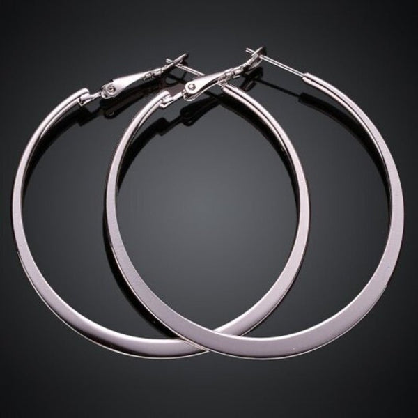 Veile Studios Green Platinum Round E949 C Silver Earrings