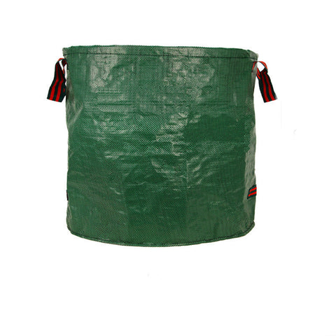 2Pcs 160L(60Cm*60Cm) Heavy Duty Foldable Garden Leaf Bag Large Capacity Horizontal Dustpan Garden Waste Bags