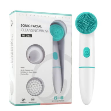 Electric Face Clean Brush Sonic Vibration Massage Facial Cleansing Blackhead Remover Deep Cleaning Washing Skin Care Tool