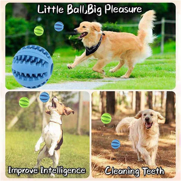 Green Treat Ball Dog Toys