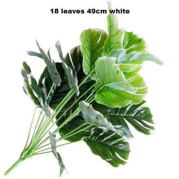 Green Turtle Leaves Artificial Plant Home Decor