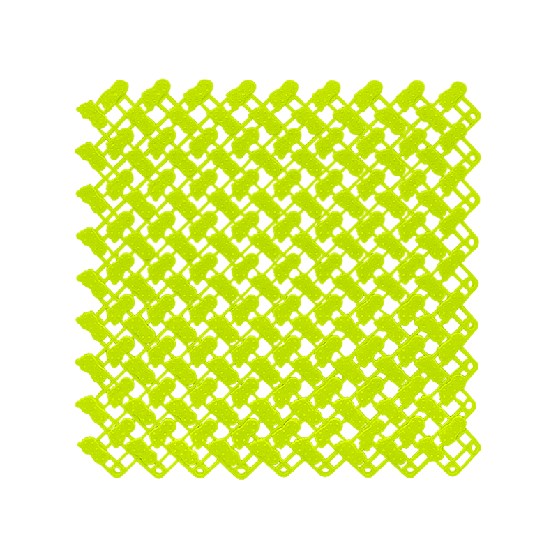 Splicing Mat Green 25 By Centimetre 20 Pieces Non Slip Bathroom Bath Mats Rugs & Toilet Covers