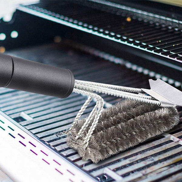 Bbq Scrapers Brushes Grill Durable Cleaner Stainless Steel Wire Barbecue Tools