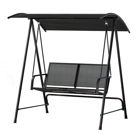 Gardeon Outdoor Swing Chair Garden Bench Furniture Canopy 2 Seater