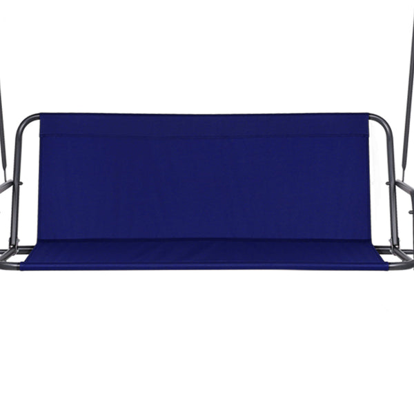 Gardeon Canopy Swing Chair Navy Swing Seats