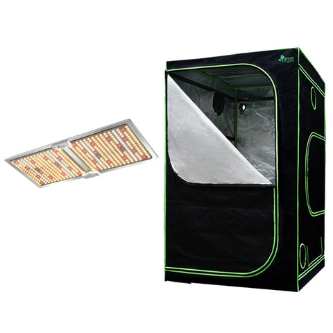 Greenfingers Grow Tent 2200W Led Light Hydroponics Kits System Grow Tents Dry Racks & Shelves