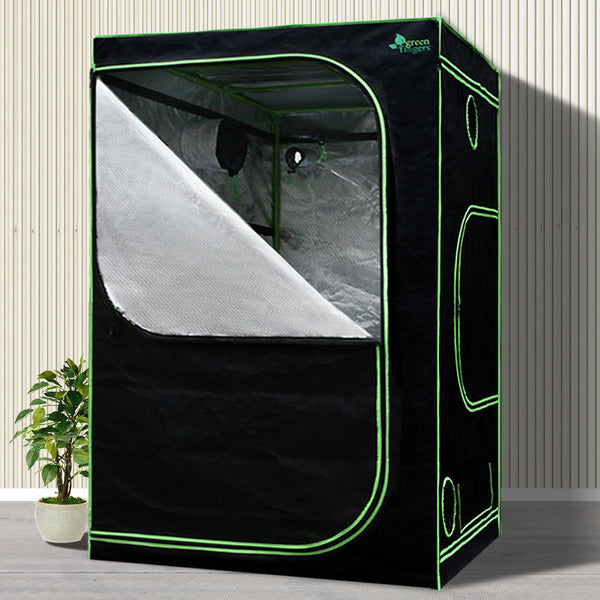 Greenfingers Grow Tent 1000W Led Light 150X150x200cm Mylar 4" Ventilation Grow Tents Dry Racks & Shelves