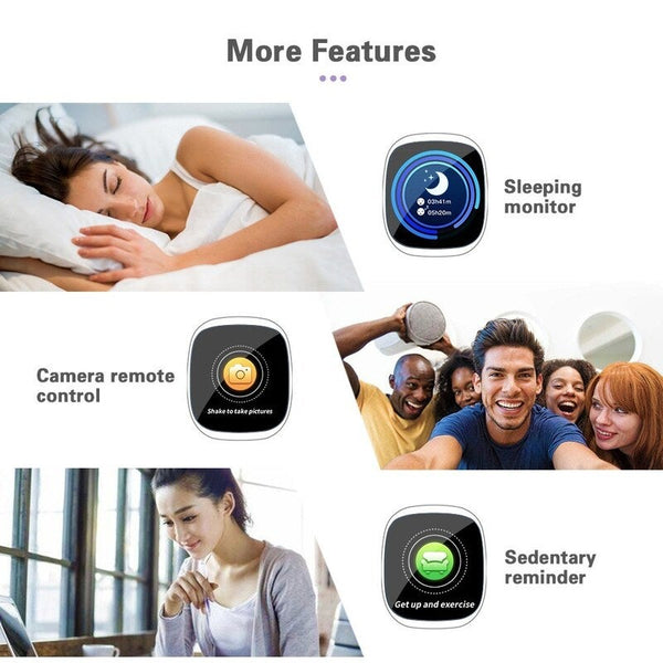 Gt103 1.3Inch Full Touchscreen Smart Bracelet Smart Watches