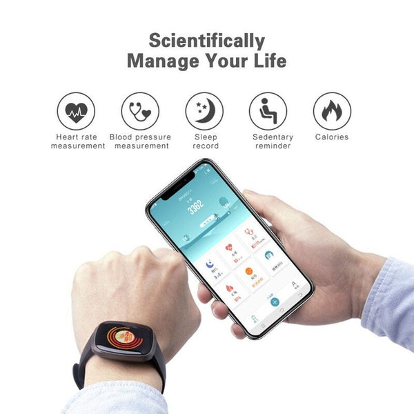 Gt103 1.3Inch Full Touchscreen Smart Bracelet Smart Watches