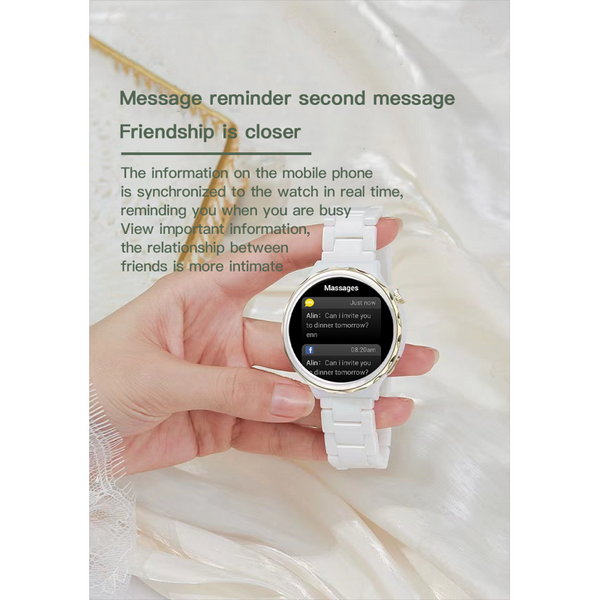 Gt3 Pro Smart Watch Women Bluetooth Call Music Fitness Tracker Nfc Waterproof Smart Watches