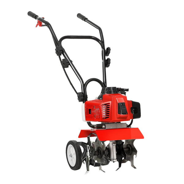 Giantz 88Cc Tiller Garden Cultivator Rototiller 6 Blades Soil Plower Rotary Hoe Hoes & Cultivators