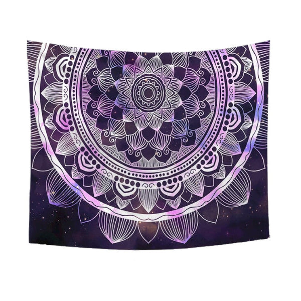 Sitting Lotus On Wall Tapestry Wgt 211334 Tapestries