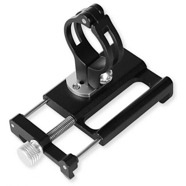 85 Aluminum Alloy Bicycle Handlebar Phone Holder Black Mounts & Holders
