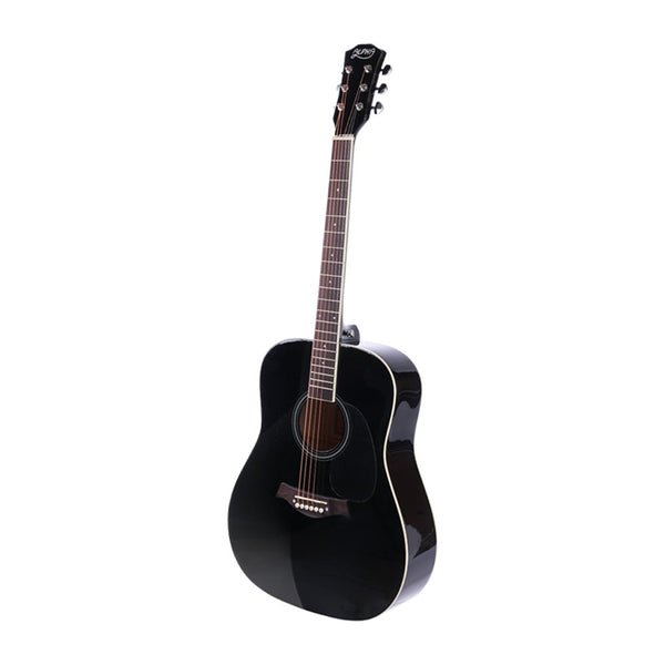 Alpha 41 Inch Acoustic Guitar Black Acoustic Guitars