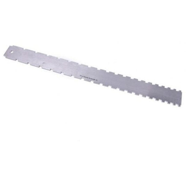 Guitar Neck Notched Straight Edge Luthiers Tool Silver Guitar Parts