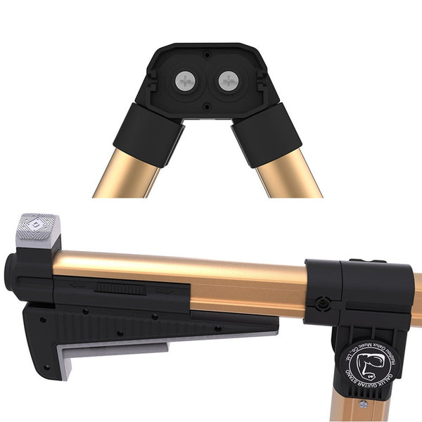 Guitar Stand Two Connected For One Universal Folding A Frame Use Acoustic Electric Guitars Floor Holder Guitar Accessories