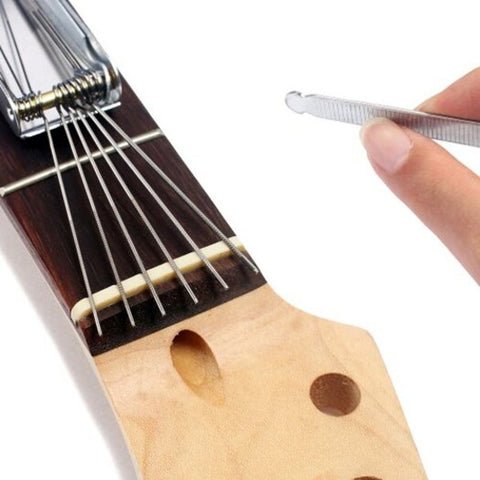 Guitar Ukulele Nut / Bridge Files Filing Tool Set Sander Cuts Better And Cleaner For New Blue
