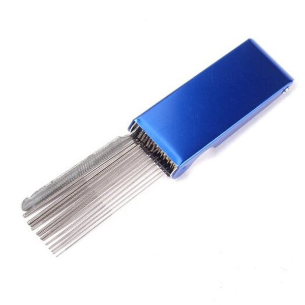 Guitar Ukulele Nut / Bridge Files Filing Tool Set Sander Cuts Better Cleaner For New Blue Guitar Parts