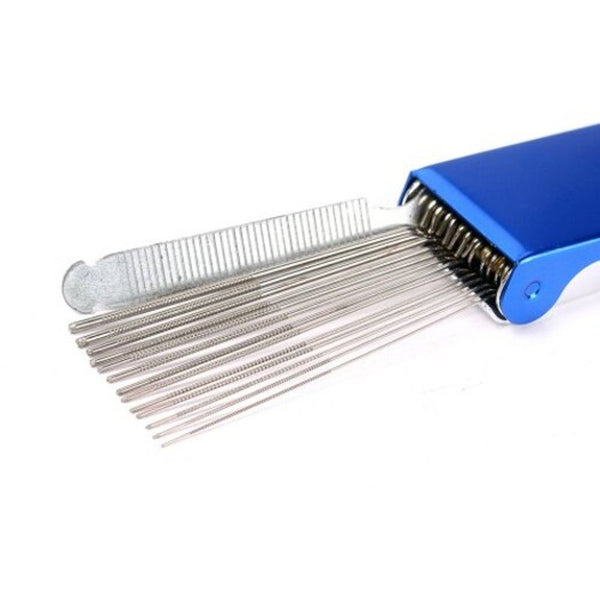 Guitar Ukulele Nut / Bridge Files Filing Tool Set Sander Cuts Better Cleaner For New Blue Guitar Parts