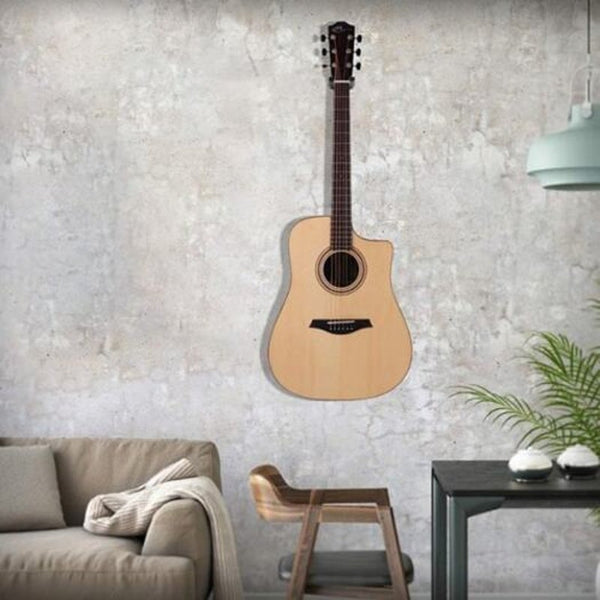 Guitar Wall Mount Display Hanger Hook Holder Black Guitar Accessories