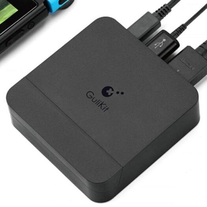 Ns06 Diy Replacement Case Kit Mini Dock For Nintendo Switch Black Chargers & Charging Docks