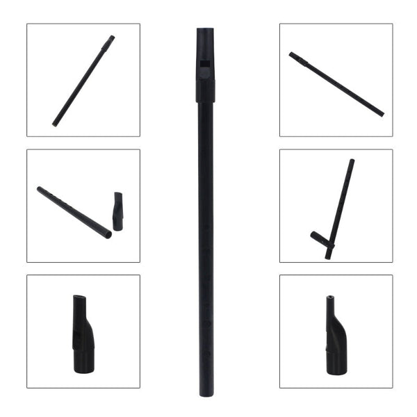 6 Hole Flute D Key Tin Penny Whistle Metal Instrument Woodwind Musical Beginners Accessories Whistles