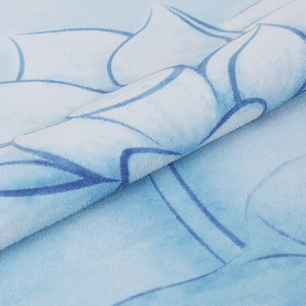 60Cm Round Suede Non Slip Mandala Yoga Meditation Mat Mats & Non Slip Towels