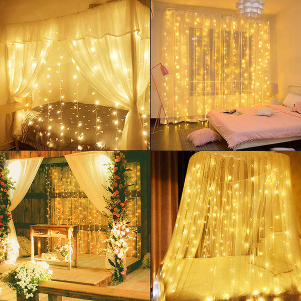 3M Led Colourful Rainbow Fairy Lights Curtain Usb Garland String String Lights
