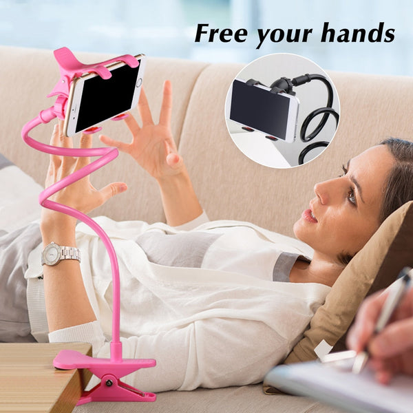 Mobile Phone Holder Universal Smartphone Clamp 60Cm Claw Clip Flexible Rod Mounts & Holders