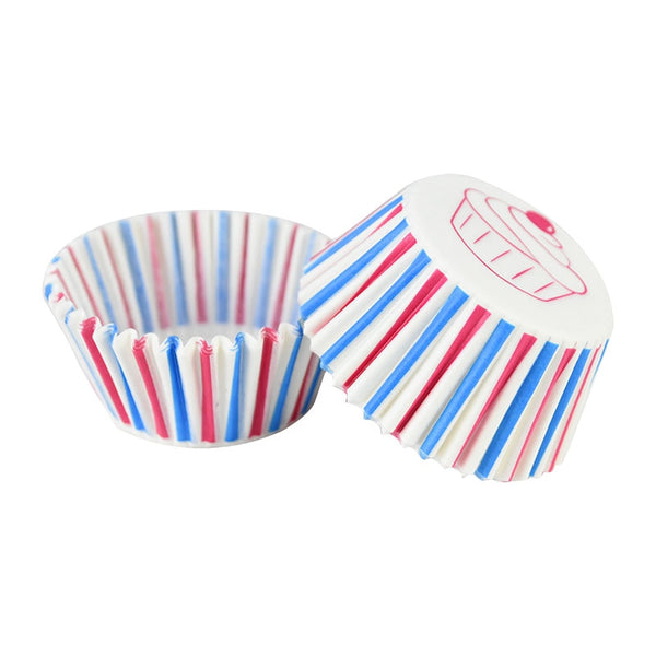 100Pcs Rainbow Muffin Cupcake Paper Cups Liner Baking Decorating Tools Party Baking Cups & Cases