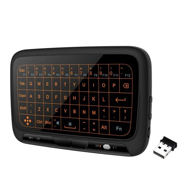 2.4Ghz Air Mouse Keyboard Plug And Play Full Screen Touch Qwerty Keyboards & Keypads