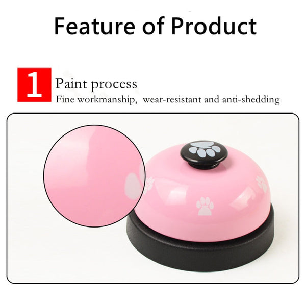 Pet Training Dinner Bell Paw Presser Dog Reminder Feeding Other Training & Obedience