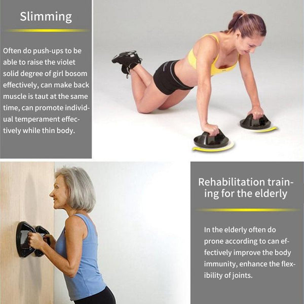 Pair Of Comfortable Pushup Stands Gym Fitness Workout Up Grips Exercise Equipment Push Up Stands