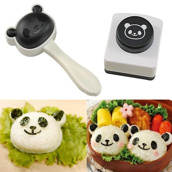 Panda Rice Ball Easy Sushi Mold Diy Kitchen Tools Bento Accessories