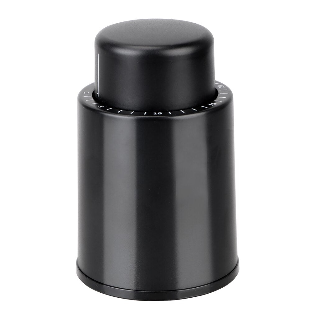 Wine Stoppers 2Pack Bottle With Time Scale Real Vacuum Reusable Preserver Corks Bottle Stoppers