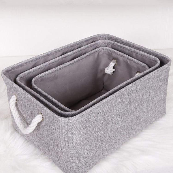 Linen Storage Basket Decor Solutions Storage Bins & Baskets