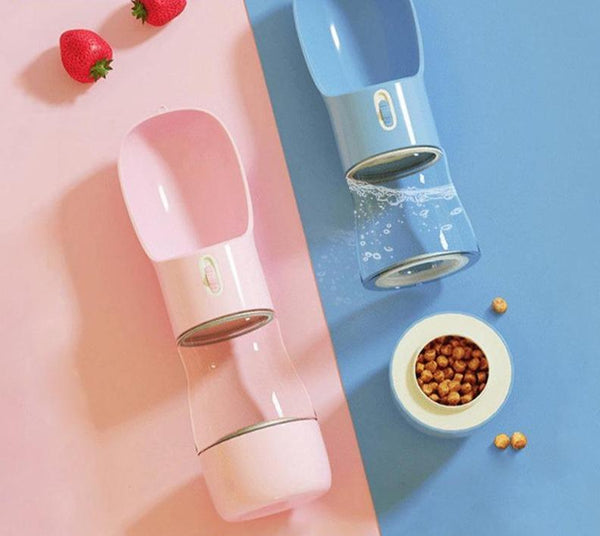 Sip Snack Food Travel Water Bottle For Dogs Dishes Feeders & Fountains