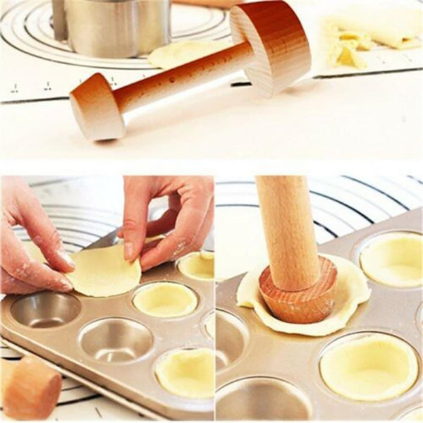 Pastry Pusher Tart Dough Mold Baking Tools Pastry Forms