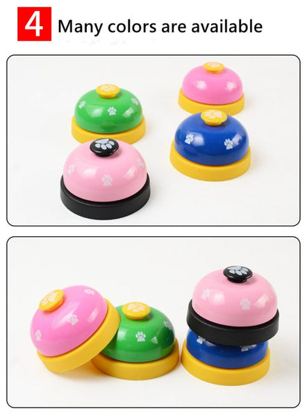 Pet Training Dinner Bell Paw Presser Dog Reminder Feeding Other Training & Obedience