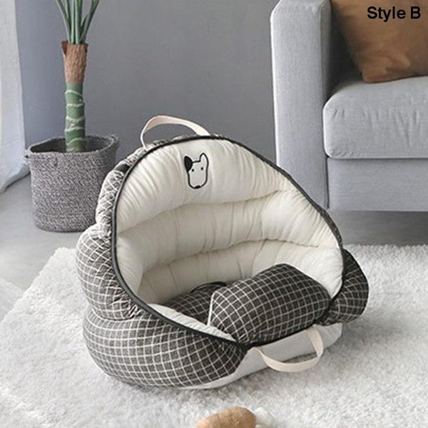 Dog Pouch Travel Bed Portable Pet Car Seat Pet Beds