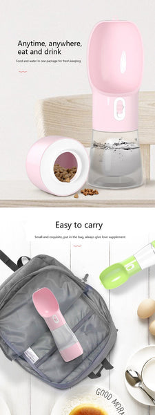 Sip Snack Food Travel Water Bottle For Dogs Dishes Feeders & Fountains