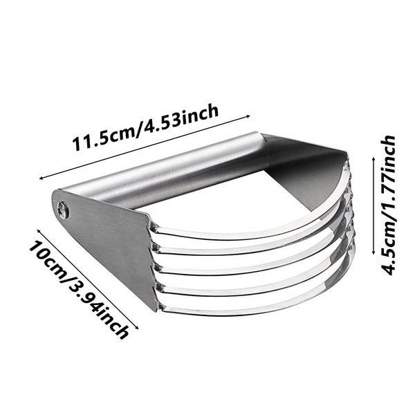 Blenders Stainless Steel Dough With 5 Blades Cutter Mixer Kitchen Baking Tool. Pastry Cutters
